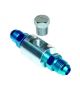 Adaptateur / té de dérivation DASH 6 pour sonde pression essence avec taraudage 1/8" NPT