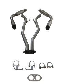 CHEVROLET CAMARO SS 6.2 V8 LS3 432cv 2010-2015 Silenziatore Gruppo N acciaio inox RC RACING