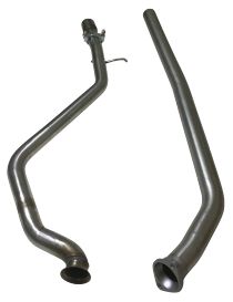 Tube intermediaire inox RC RACING reference KTI-46S