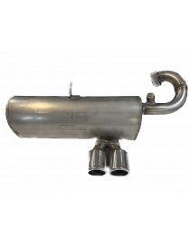 Silencieux inox homologue RC RACING reference ET345C