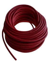 Tubo flessibile per vuoto in silicone pretagliato ROSSO da 4 mm