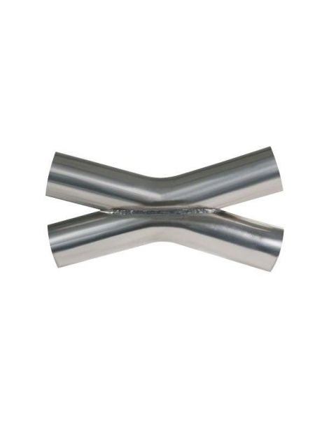 50 x 1.5mm - X-Pipe inox longueur 370mm