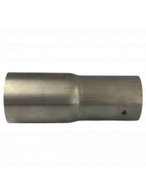 Reductor hembra de acero inoxidable de 2 etapas para tubo de 45-40 mm, longitud 120, espesor 1,5 mm.