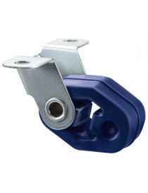 POWERSPRINT reinforced universal silent block w/ offset metal pivot mounting for exhaust systems