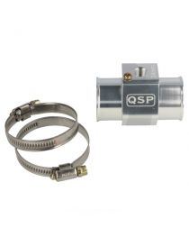 Aluminium adapter, 38 mm buitendiameter, voor 1/8" NPT watertemperatuursonde