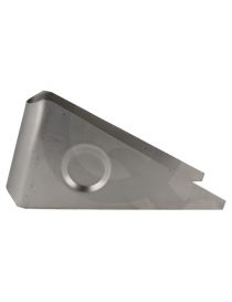 Gousset renfort arceau angle 30° acier, fermé