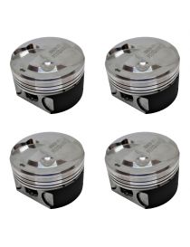 Kit 4 pistons forges WOSSNER RV 12.8:1 reference 4XPS1571-1, diametre au choix