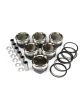 OPEL Omega 3000 3.0 24V C30SE 204cv 09/1989-03/1994 Kit 6 pistons forgés WISECO RV 8.2:1 (montage turbo)