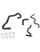 CITROEN Saxo VTS 1.6 8V TU5JP 98cv 2001-2003 Kit 4 durites d'eau silicone REDOX