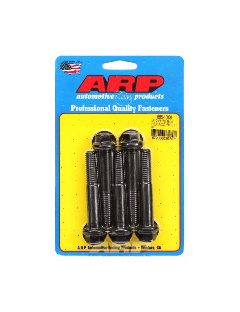 Kit 5 vis renforcées ARP 8740 filetage M12x175, longueur 70mm