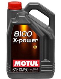 Huile moteur MOTUL 8100 X-POWER 10W60 - Bidon 5L