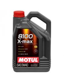 Huile moteur MOTUL 8100 X-MAX 0W40 - Bidon 5L