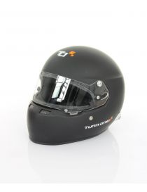 Casque intégrale TURN ONE Full-RS Noir Mat avec visière homologué FIA 8859-2015 et SNELL SA2015