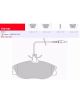 Peugeot 306 S16 / 406 Coupe - Plaquettes avant FERODO DS Performance - FDS1063