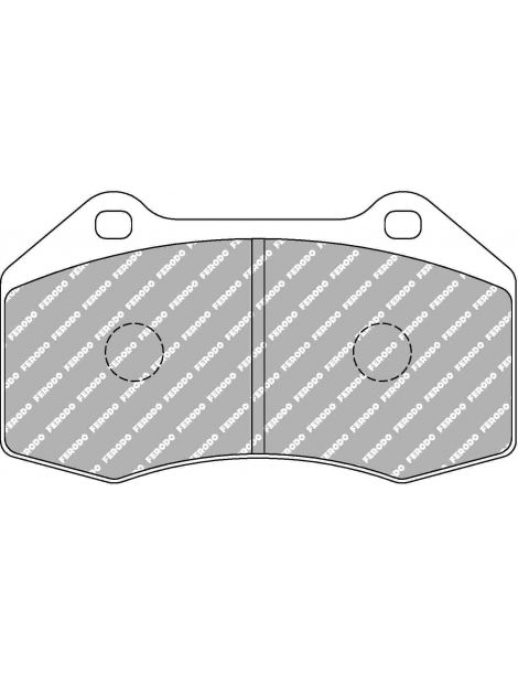 Plaquettes de frein FERODO DSUNO référence FRP3143ZB (le jeu)