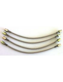 PORSCHE Boxster including "S" 97- Aviation brake hose kit