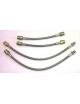 VOLKSWAGEN GOLF I & II GTI 1.8 and 1.8 16v Braided Brake Hose kit