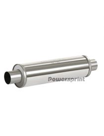 60.3mm - Silencieux inox POWERSPRINT à souder, corps 125mm, longueur 450mm