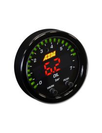 Manomètre AEM X-Series pression essence/huile 0-7 bars