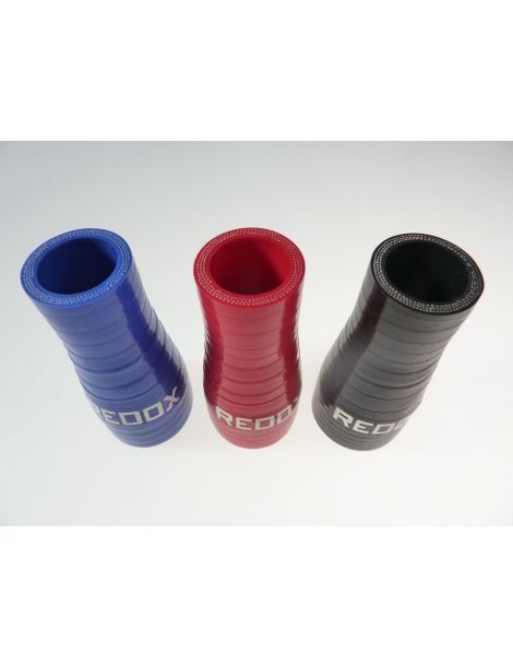 25-35mm - durite silicone réducteur droit 3 plis