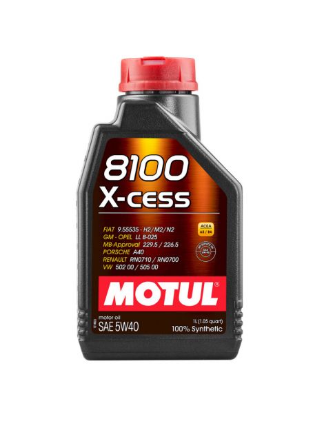 Huile moteur MOTUL 8100 X-CESS 5W40 - Bidon 1L