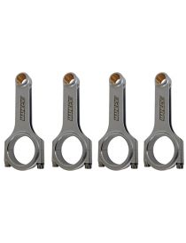 134.40 x 21.00 x 48.00 x 23.75mm - Kit 4 bielles acier 817M40T forgees en H ZRP avec vis 3/8" ARP L19