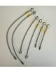 PEUGEOT 205, 309 GTI 1.9 Kit durites de frein aviation