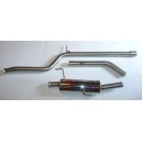 PEUGEOT 206 S16 2.0 Line Grupo N Acero Inoxidable