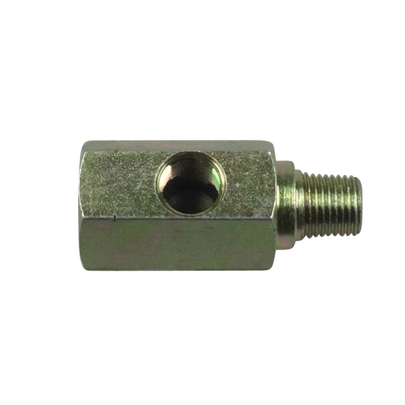 T taraudage M10x100 filetage et dérivation 1/8 NPT