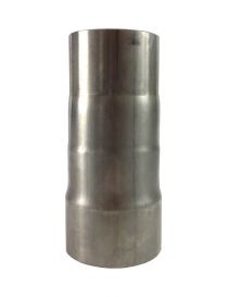 Stainless steel 4-stage female reducer for 70-65-63.5-60.5mm tubing, length: 160mm
