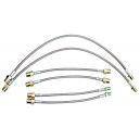 BMW E36 M3 3.0 3.2 24V 286cv 321cv 1994-1998 Kit 6 durites de frein aviation GOODRIDGE
