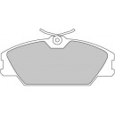 RENAULT Clio II RS 00-05 FERODO DS2500 Vorderbremsbelge