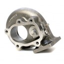 Carter échappement T25 A/R .64/.86, bride collecteur T25 4 trous, bride descente: T25 5 trous, wastegate interne fournie