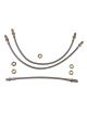 kit de mangueras de freno trenzadas GOODRIDGE para Alfa Romeo GTV GTV6 75 turbo 1981-1987