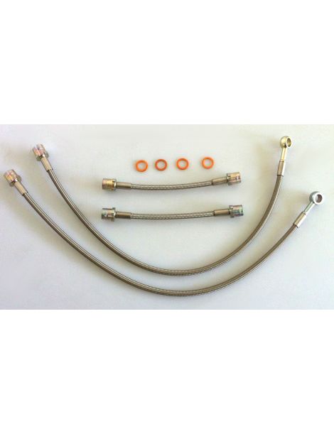 kit de latiguillos de freno de aviaciÃ³n para SEAT LEON I excepto Cupra