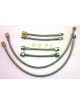 VOLKSWAGEN GOLF III GTI/VR6 CON BANJOS Kit tubi freno intrecciati GOODRIDGE da 6 pezzi
