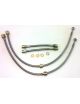 VOLKSWAGEN Polo 2002-2008 1.2/1.4/TDI/1.8T kit de 4 latiguillos de freno trenzados GOODRIDGE