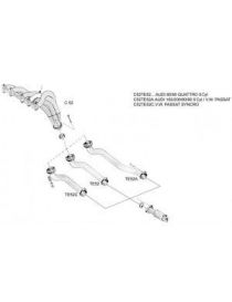 VW PASSAT SYNCRO 87/95/112cv 85-92 Collecteur échappement RC RACING