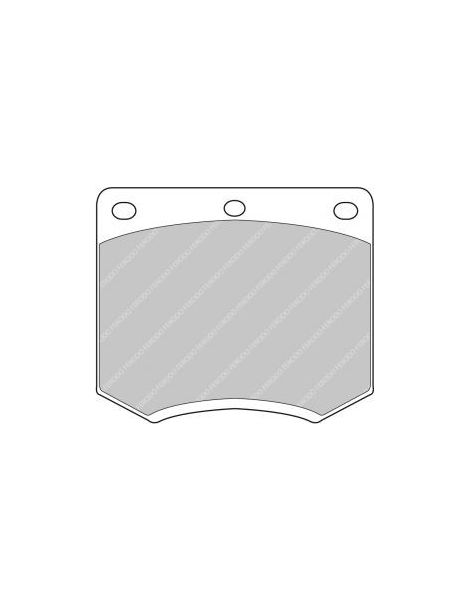 Plaquettes FERODO FCP167