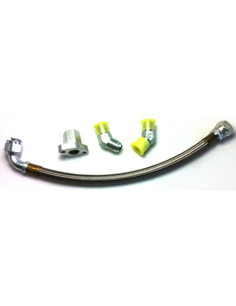 VW Golf IV Kfer 1.8T 20V Frontantrieb lrücklaufschlauch DASH4 für GT2860RS GT2871R GT2876R