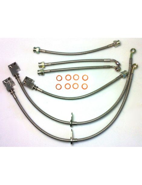 Kit tubo freno aeronautico GOODRIDGE per Honda Civic TypE R FK2 FN2 2007-2011