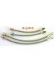 kit latiguillos de freno de aviaciÃ³n Opel Astra MK3 GSi 16V GOODRIDGE