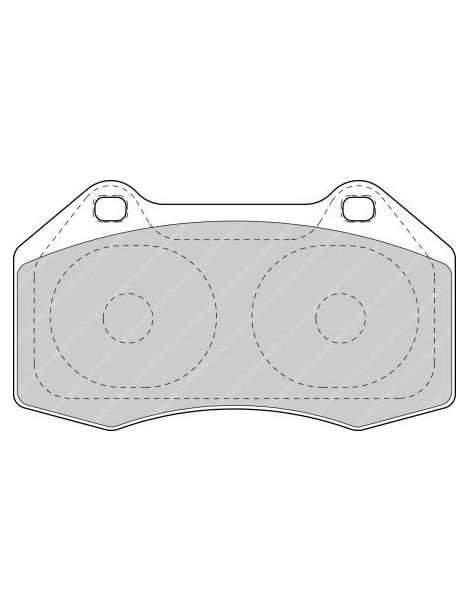 Plaquettes FERODO FCP1667