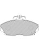 Plaquettes FERODO FCP613