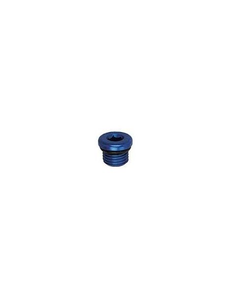 DASH 6 / AN 6 (JIC 9/16") Tappo maschio in alluminio con O-ring