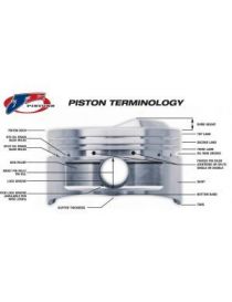 Forged pistons 2.0L 16v 3S-GE Toyota