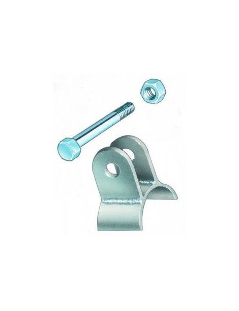 OMP Connection femelle a souder tube arceau 50mm vis M10 DESTOCKAGE: PAS DE RETOUR