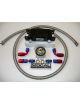 kit de radiador de aceite de matriz BREEZY DASH10 de 115 mm y 10 filas, placa termosttica MOCAL de 85 Â¡C