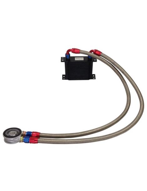 kit de enfriador de aceite de matriz BREEZY DASH10 de 115 mm y 19 filas, placa estndar MOCAL