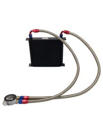 Kit radiateur huile matrice 235mm 34 rangées BREEZY DASH10, plaque thermostatique MOCAL 92°C